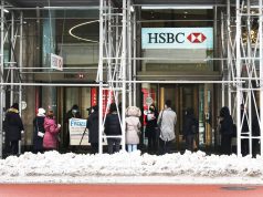 HSBC Froze Hong Kong Activist Accounts in 2020 HSBC bank building exterior with Hong Kong skyline in background, symbolizing corporate compliance controversy